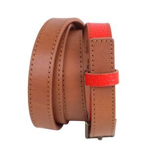 Accessories | Devernois Suede Embellished Brown Waist Belt  display picture 1